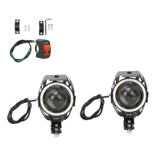 Farol De Motocicleta Led 30w Com Farol Alto E Baixo Farol De Motocicleta Led 30w Com Farol Alto E Baixo