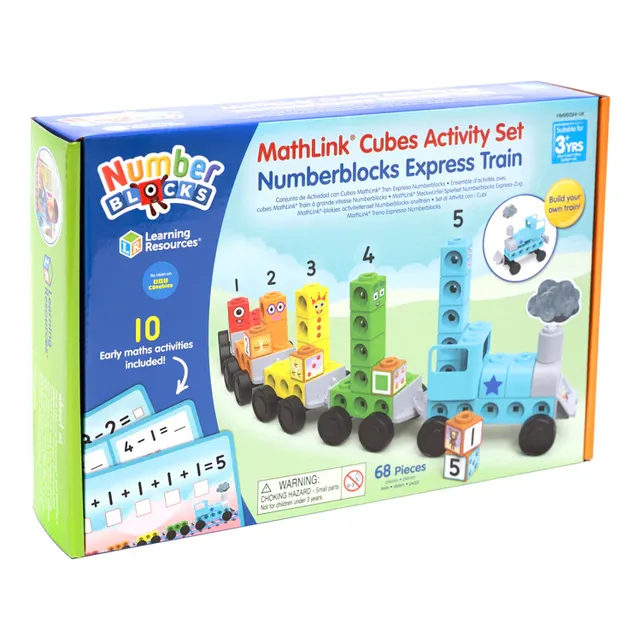 Set Tren Educativo Bloques Números Numberblock Para Niños