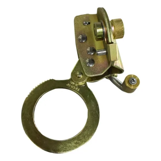 Freno Arrestador Caidas Cuerda 16 Mm Certificado - Amarillo