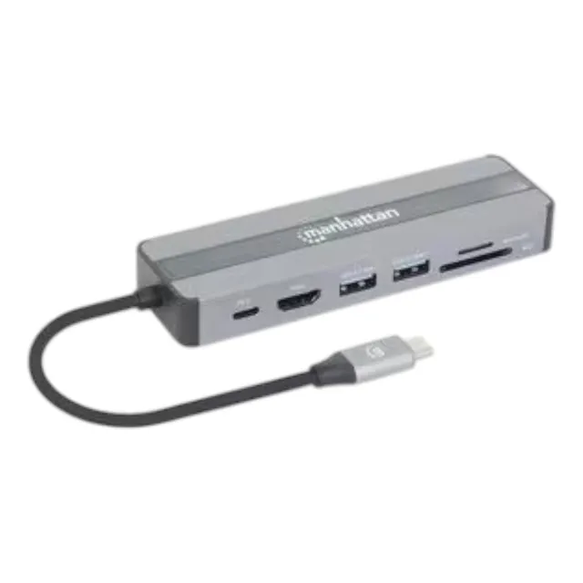 Estación Docking Usb-c 7 En 1 Compatible Con Mac Y Pc