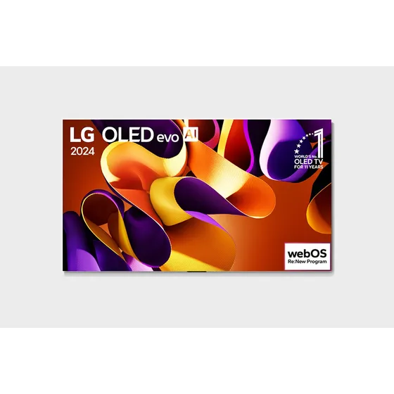 Smart Tv LG Oled Evo Ai G4 4k De 55 Polegadas 2024