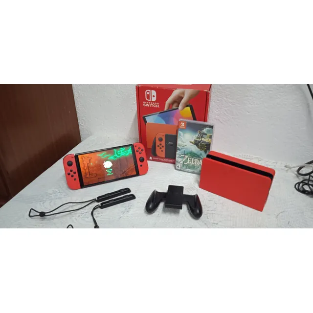 Nintendo Switch Oled Versión Mario Usada