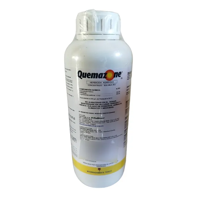 Quemazone Herbicida De Uso Agricola X 1 Litro Paraquat
