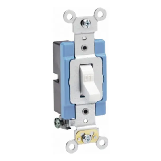 Apagador De Palanca Silencioso Industrial 2 Polos 15a/120-27