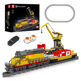 Set De Construcción Mould King 12027, Locomotora Diésel Con Set De Construcción Mould King 12027, Locomotora Diésel Con
