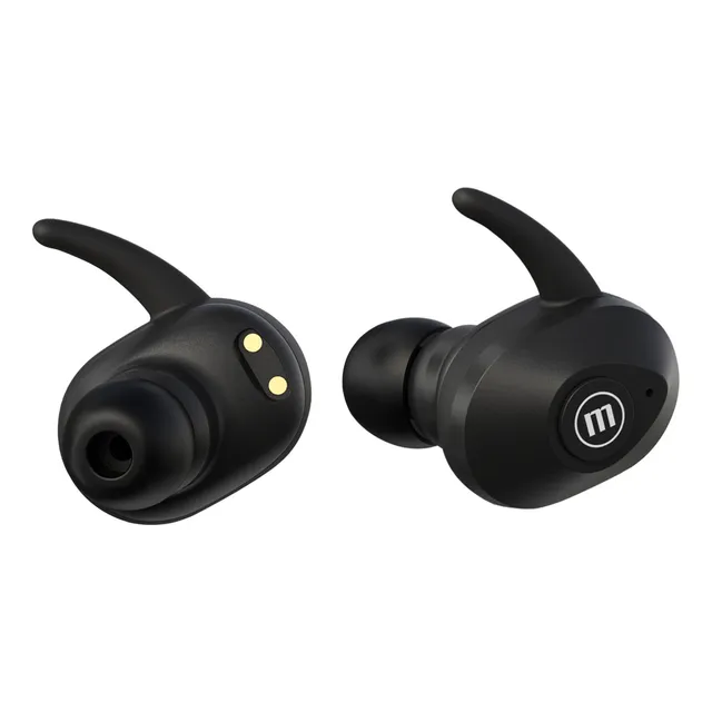 Audífonos Inalámbricos Maxell Mini Duo Bluetooth Negro True