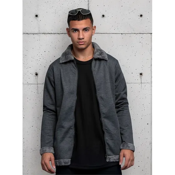 Campera Con Corderito Hombre Toca