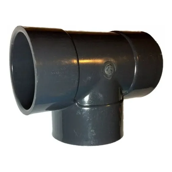 Tee De 2 Pulgadas Af Astm Shc 80  Pvc Tubrica