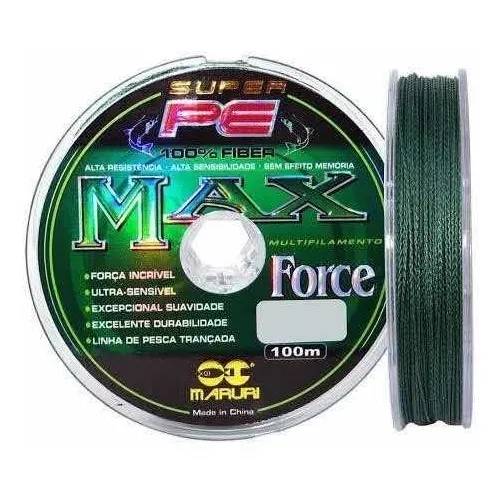 Linha Multifilamento Max Force 4x Maruri Varias Medidas