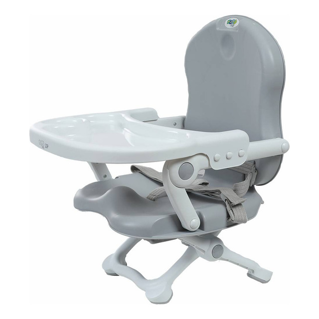 Cadeira De Alimentação Portátil P/ Bebê Zip - Maxi Baby - Cinza Cadeira De Alimentação Portátil P/ Bebê Zip - Maxi Baby - Cinza