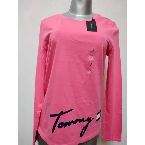 Tommy  Hilfiger Franela Manga Larga Logo  T-s