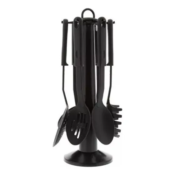 Juego De Utensilios De Cocina Con Base 7 Piezas