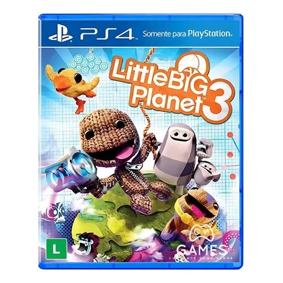 Little Big Planet 3 Ps4 Mídia Física