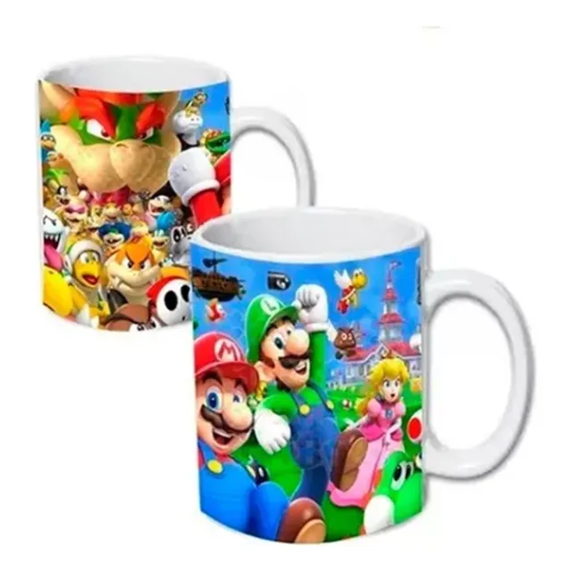 Tazón Mario Bross Odyssey Video Juegos Estampado Grafimax