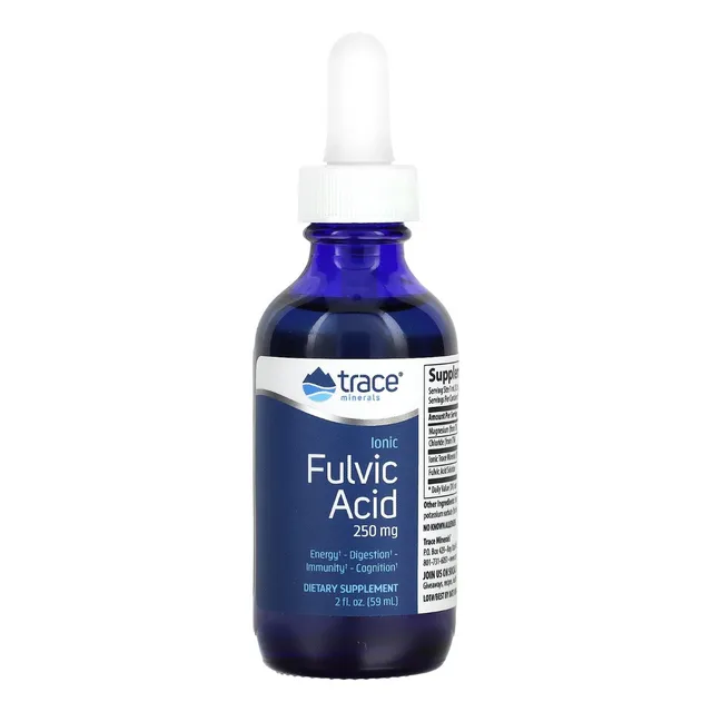 Trace Mienarls Acido Filvico Ionic 250mg Digestion 59ml Sabor Sin Sabor