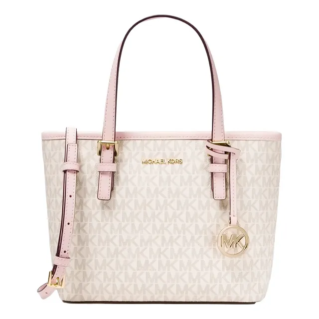Bolsa Michael Kors Original Jet Set Travel Tote Small Blush Color Beige