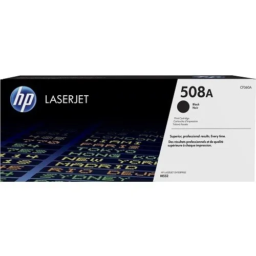 Toner Hp 508a Cf360a Negro Laserjet M553dn/m577dn (6 000 Pag