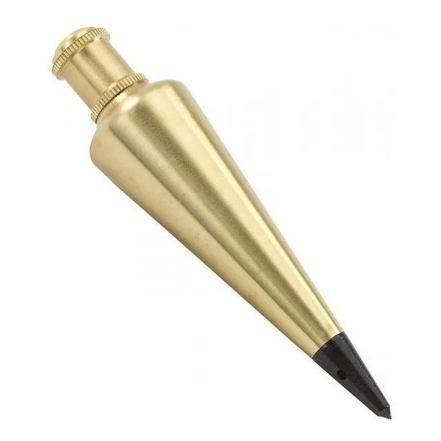 Plomada Para Albañil De Punto De Bronce Código Pb24