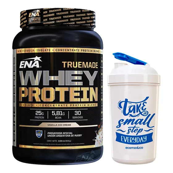 True Made Whey Protein 2 Lb Ena + Vaso Isolate Concentrate