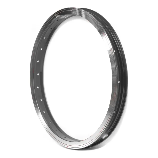 Rin Para Bicicleta R16 X28h Aluminio Negro Zla-017 Mariluz
