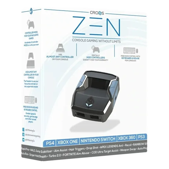 Cronus Zen Adaptador Conversor P/ Ps5 Ps4 Xbox One Sx Switch