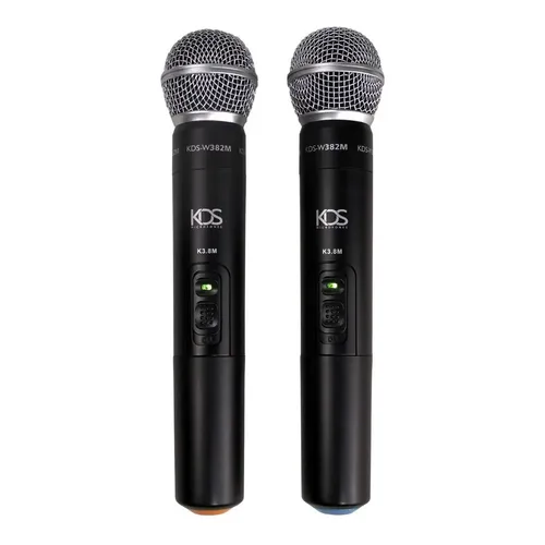 Microfone Kadosh K98 Dinâmico Hipercardióide Kit 3 Unidades Cor
