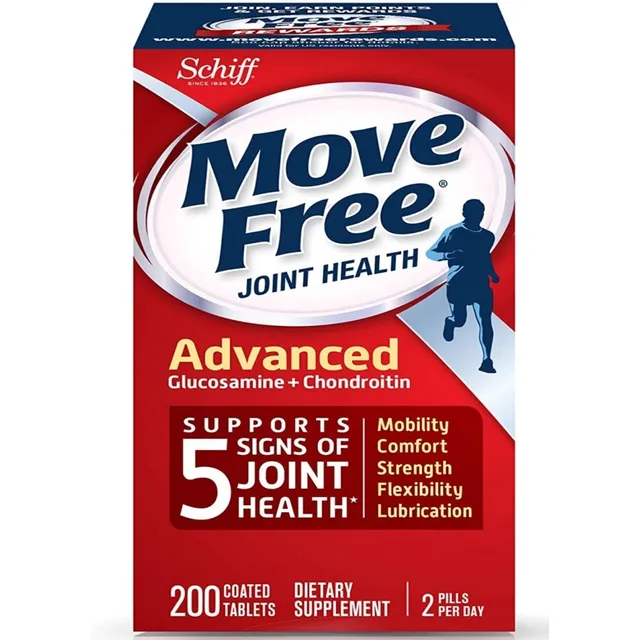 Glucosamine Chondroitin  Move Free Advanced 200u Recubiertas