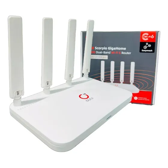 Router Olax Scorpio Gx1800 Ax1800 Dual Band Wi-fi 6 Easymesh