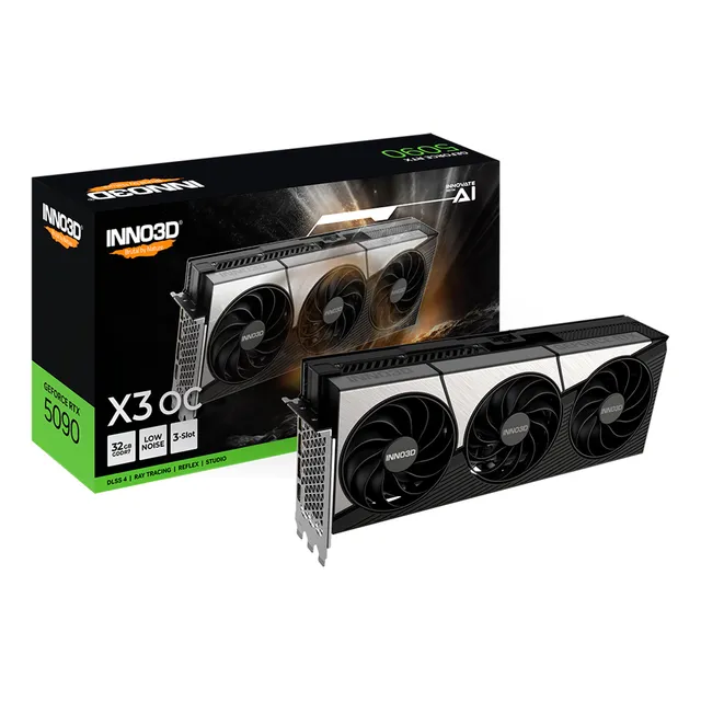 Tarjeta De Vídeo Inno3d Geforce Rtx 5090 X3 Oc 32gb