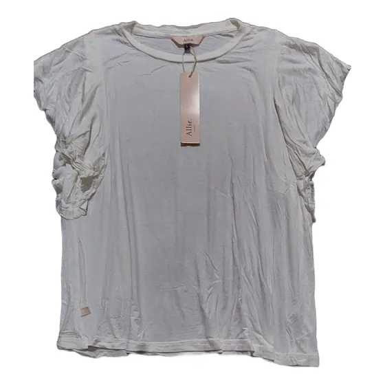 Remera Con Volados Allie De Daniel Cassin Nueva Sin Uso