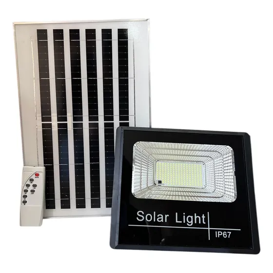 Reflector Solar Led 100w Con Control Remoto