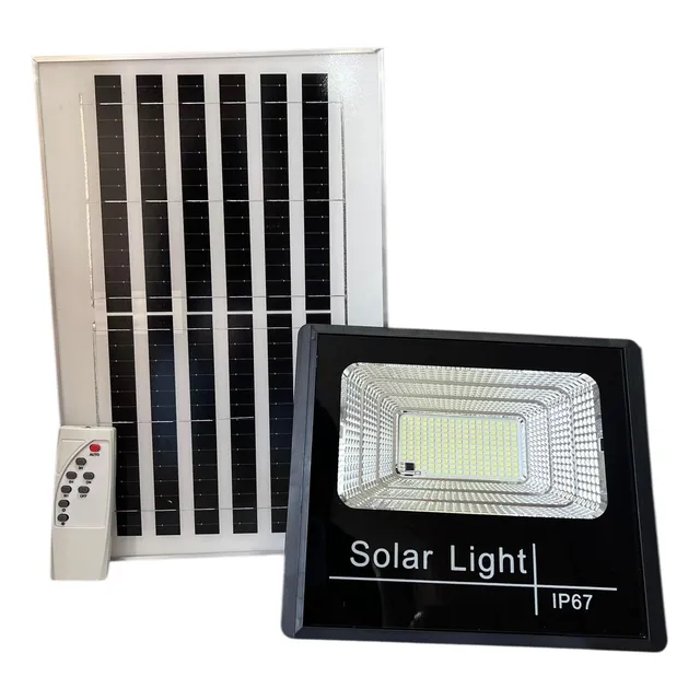 Reflector Solar Led 100w Con Control Remoto