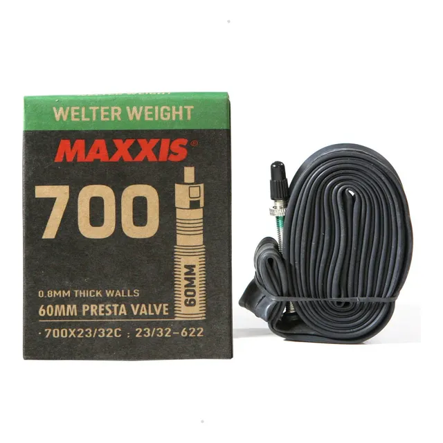 Camara Ar Bicicleta Maxxis 700x23/32 Válvula Removível 60mm