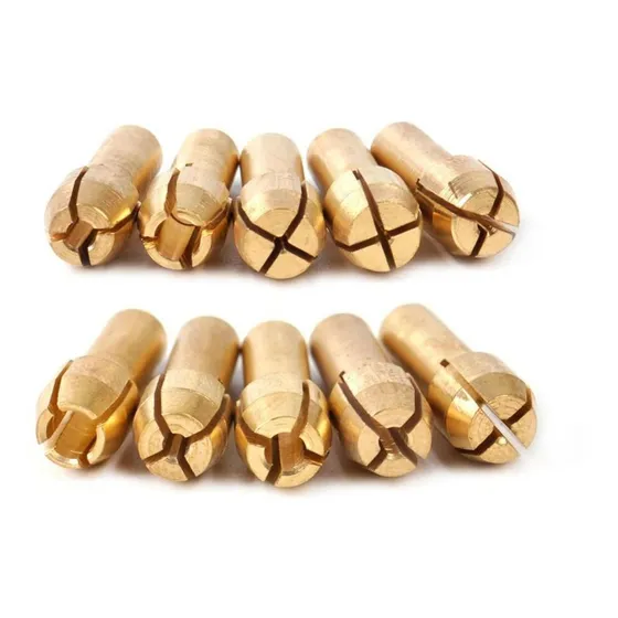 Juego 10 Boquillas Pinzas 4.3mm Dremel B&d 0.5-3.2mm