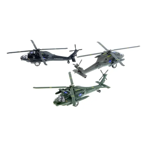 Playmaker Toys U.s. Army Sikorsky Uh-60 Black Hawk Helico...