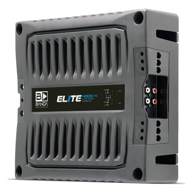 Módulo Amplificador Banda Elite 4000.4 Wrms 2 Ohms 4 Canais Bridge 4 Ohms