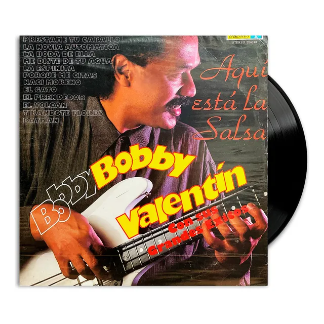 Bobby Valentin - Bobby Valentin Con Sus Grandes Exitos - Lp