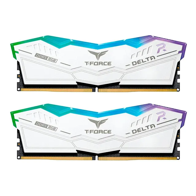 Kit Memoria Ram Teamgroup T-force Delta 2x16gb White Rgb