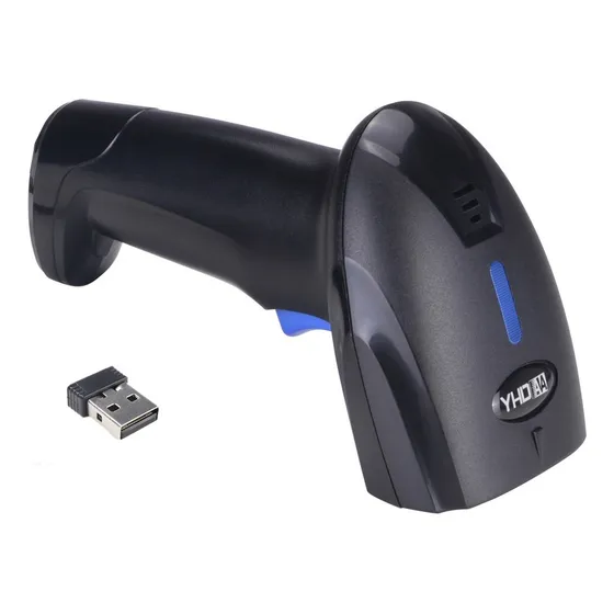 Escaner Bluetooth Lector Codigo Barras 2d Qr Inalambrico Usb