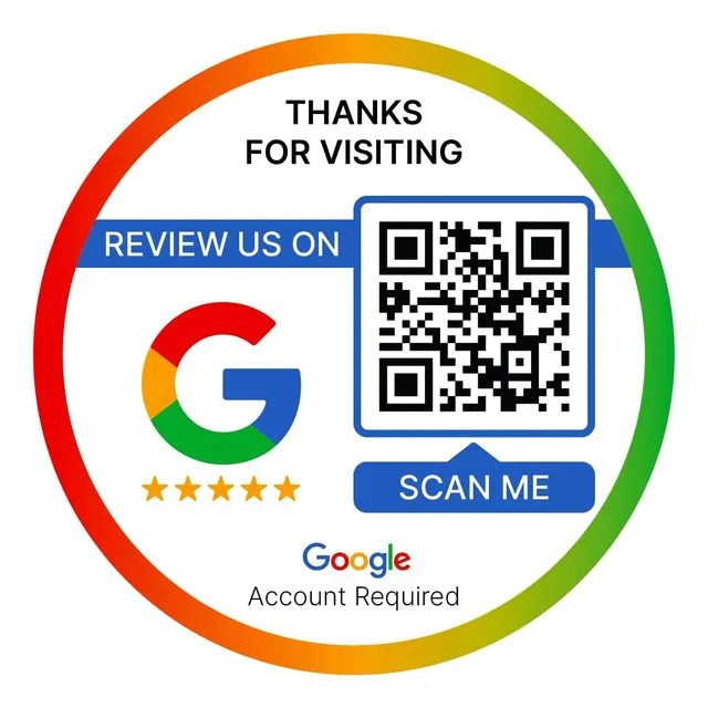 Pegatinas De Código Qr De Google Reviews | Listo Ser A...