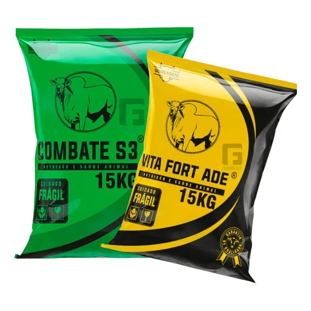 Combate S3 E Vita Fort Ade Kit Fardo 15kg Cada - Total 30kg