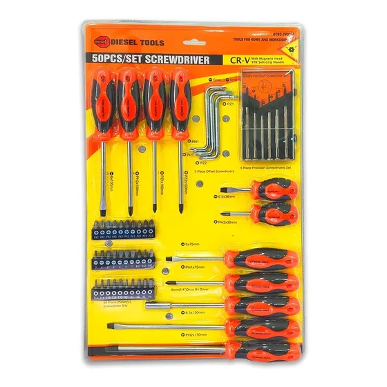 Juego De Herramientas 50 Piezas Diesel Tools Destornillador
