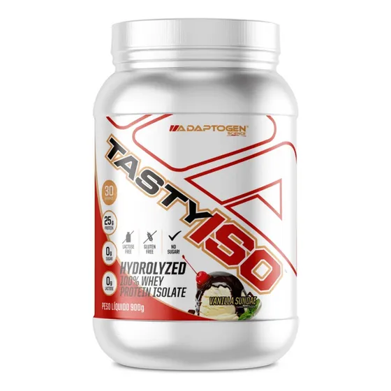 Tasty Iso 900g Whey Isolado E Hidrolisado - Adaptogen