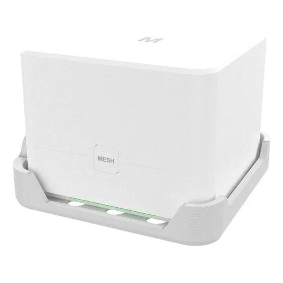 Suporte De Parede Compatível Roteador Multi Cube Mesh Ac1200 Cor Branco