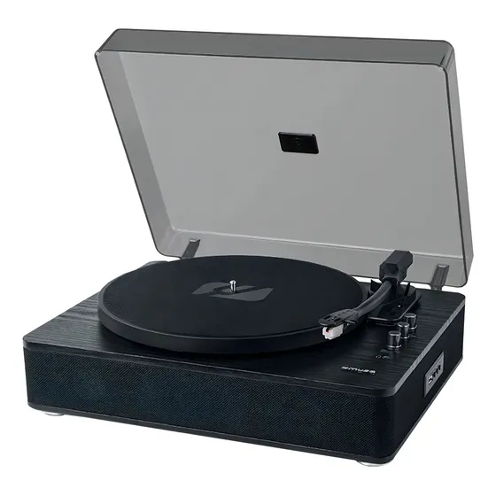 Tocadiscos Muse Tocadisco Mt 106wb negro con Bluetooth