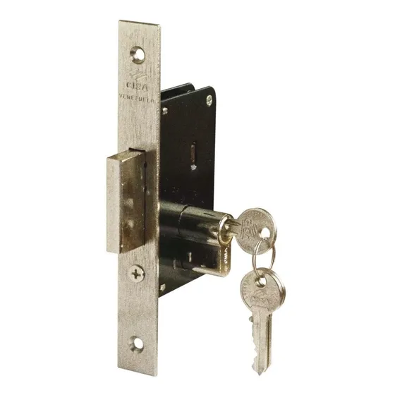 Cerradura De Seguridad 35mm Cisa De Embutir Corta Modelo 84