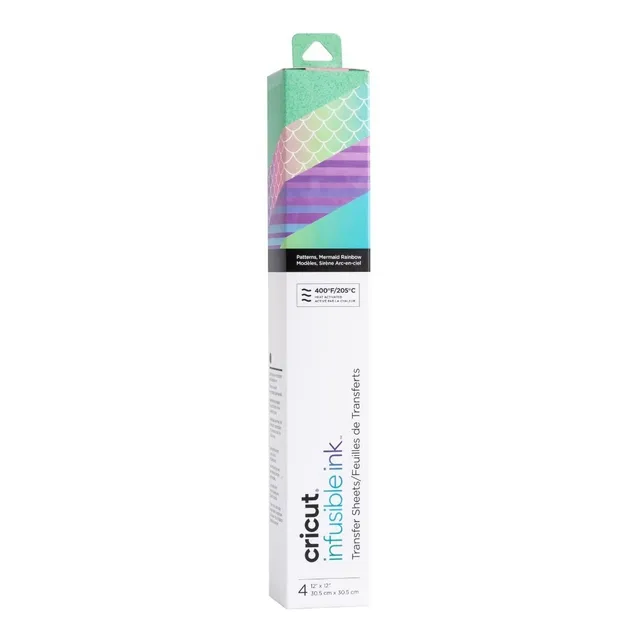 Cricut - Laminas Tinta Infusible Sirena 30.5cm - 4 Unid.