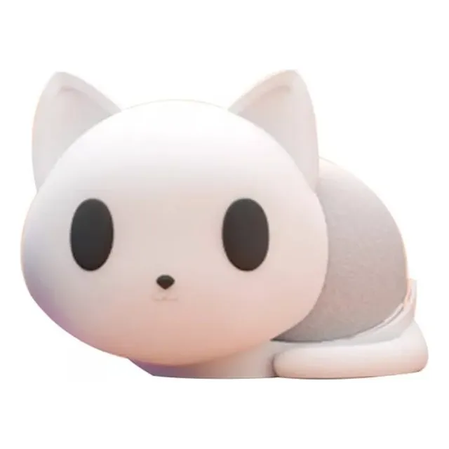 Soporte Alexa Echo Dot 4ta/5ta Generación Gatito Kawaii