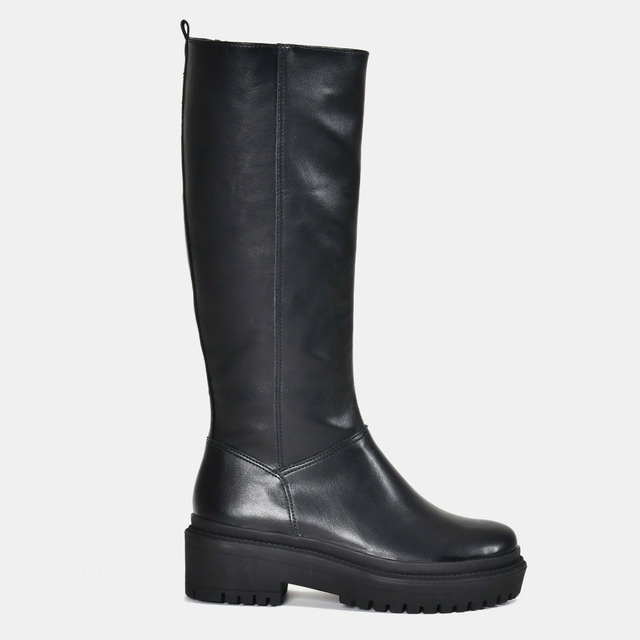 Bota Feminina Via Marte Cano Alto Preta Tratorada Over Moda Bota Feminina Via Marte Cano Alto Preta Tratorada Over Moda