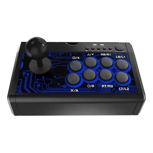 Controle Arcade Hori Fighting Stick Alpha Para Ps4 Ps5 E Pc Black